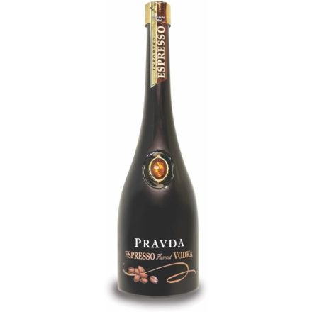 Pravda Espresso vodka 0,7l 37,5%