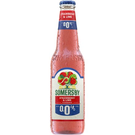 Somersby Strawberry Lime alkoholmentes cider 0,33l