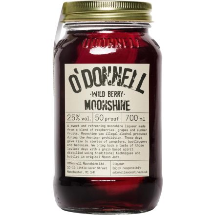 O Donnell Moonshine Wildberry likőr 0,7l 25%
