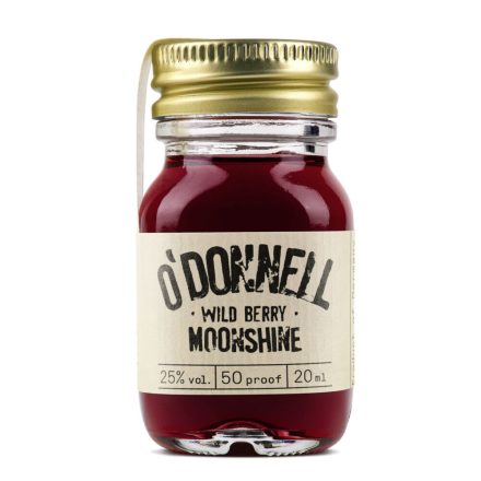 O Donnell Moonshine Wildberry likőr 0,05l 25% mini