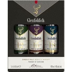 Glenfiddich Collection whisky set 3x0,2l 12,15,18 éves DD