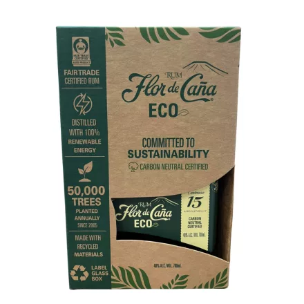 Flor De Cana Terra Eco rum 0,7l 40%