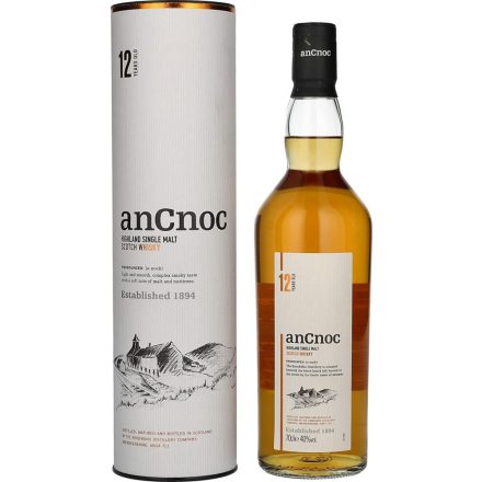 anCnoc 12 éves Highland Single Malt Scotch whisky 0,7l 40% DD