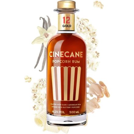 Cinecane Popcorn Gold rum 0,5l 41,2%