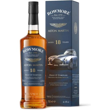 Bowmore 18 éves Aston Martin Ed. Scotch whisky 0,7l 43% DD