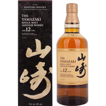 The Yamazaki 12 éves Single Malt Whisky 0,7l 43% DD