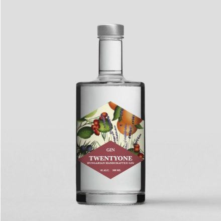 Gong Twentyone gin 0,5l 41%***kifutó