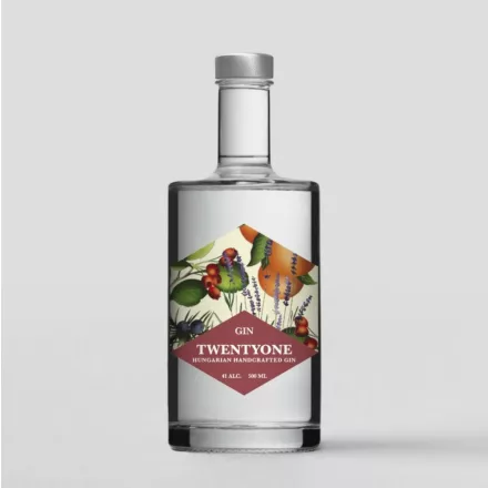 Gong Twentyone gin 0,5l 41%***kifutó