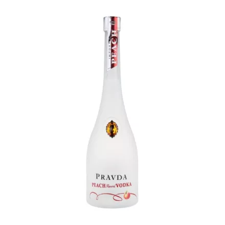Pravda Peach vodka 0,05l 37,5% mini