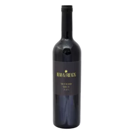Bear and Friends Villányi Merlot prémium 0,75l 2020