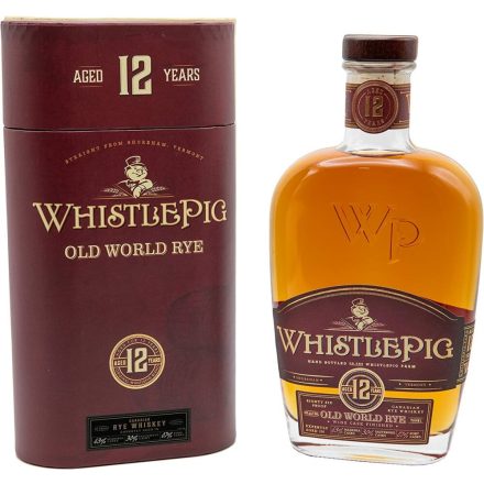 Whistlepig 12 éves Rye Whiskey 0,7l 43% DD