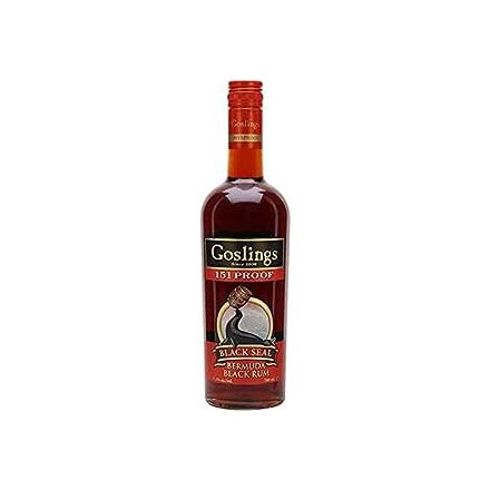 Goslings Black Seal 151 Proof rum 0,7l 75,5%