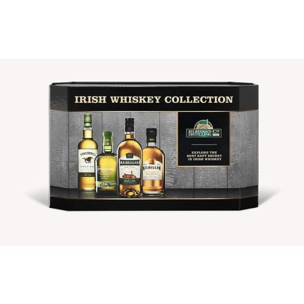 Irish Whiskey Collection 4x0,05l Connemara, Kilbeggan, Tyrconnel DD