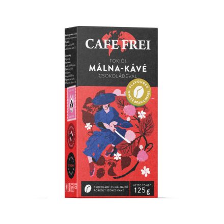 Cafe Frei Tokiói málna-csoki szemes kávé 125g