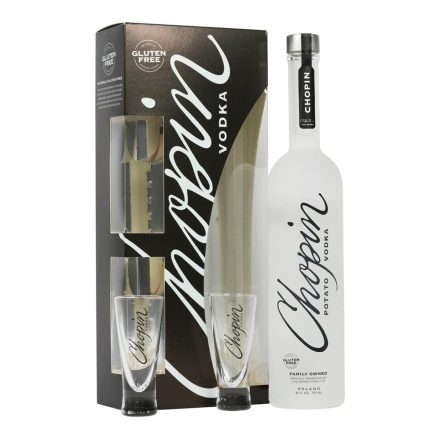 Chopin Potato vodka 0,7l 40% + 2 Pohár