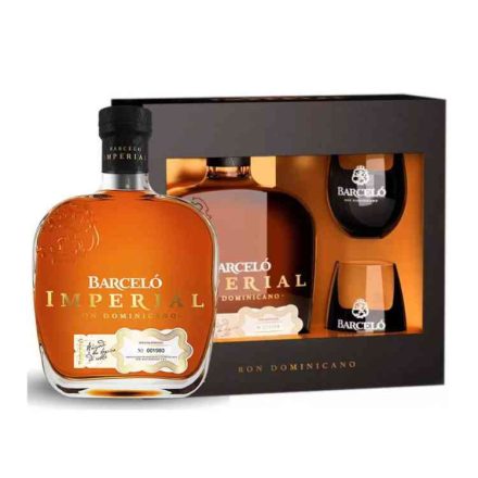 Barceló Imperial rum 0,7l 38% + 2 pohár DD
