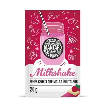 Mantaro Milkshake Fehércsoki-Málna 20g 1/20
