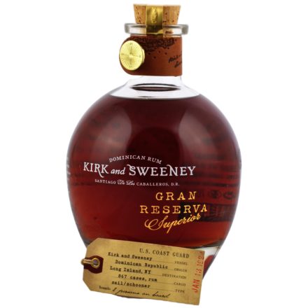 Kirk And Sweeney Gran Reserva Superior rum 0,7l 40%