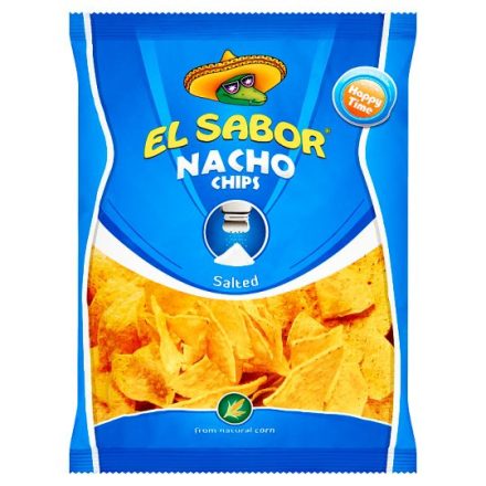 El Sabor Nacho chips - sós 100g 1/16