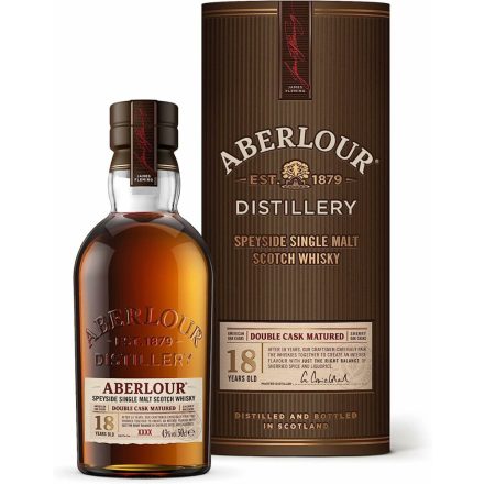 Aberlour 18 éves Scotch Whisky 0,7l 43%
