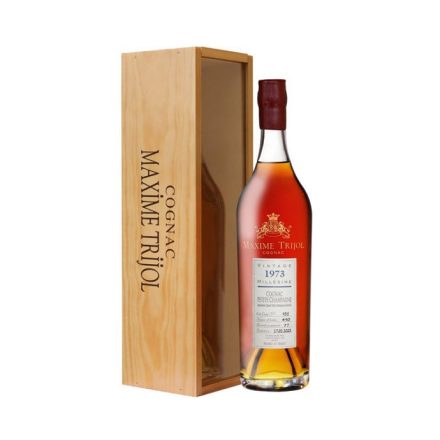 Maxime Trijol Cognac 1973 Vintage konyak 0,7l 44% fa DD
