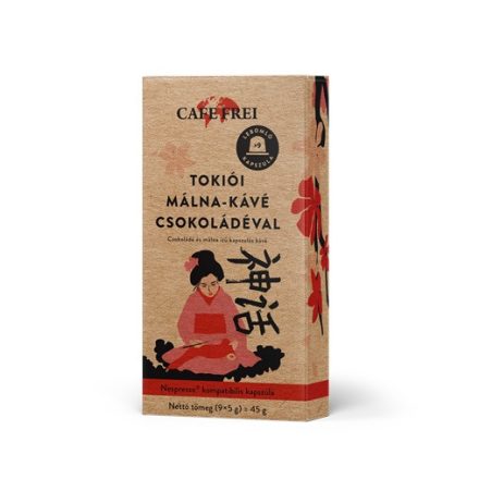Cafe Frei Tokiói-csokoládés málna kávékapszula 9 db/doboz B