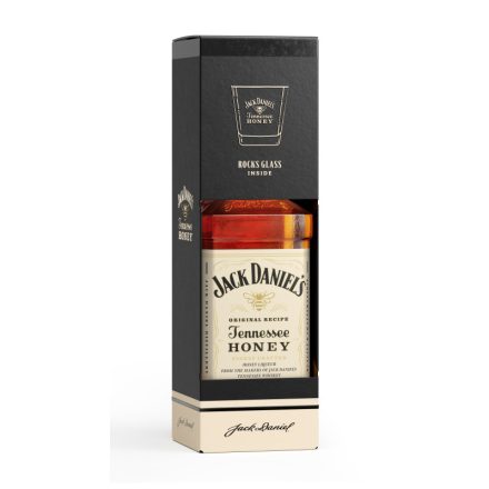 Jack Daniels Tennessee Honey whiskey 0,7l 35% + pohár DD