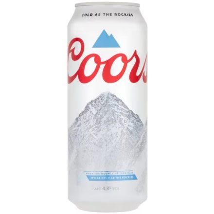 Coors sör 0,5l 4,3% dob.