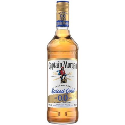 Captain Morgan Spiced Gold alk.mentes 0,7l 0%