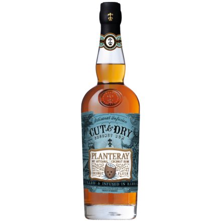 Planteray Cut&Dry rum 0,7L, 40%