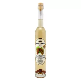   Bolyhos ágyas Irsai Olivér szőlő pálinka 0,35l 50% platin