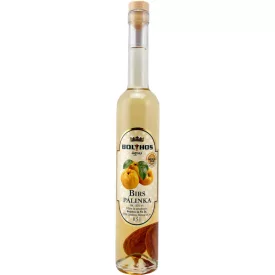 Bolyhos ágyas birs pálinka 0,35l 50% platin