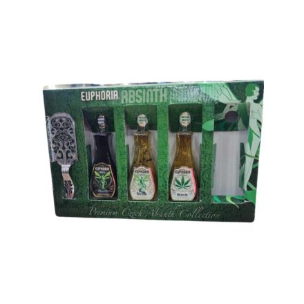 Euphoria Absinth Miniset (4x0,05l)  72,5% SÉRÜLT