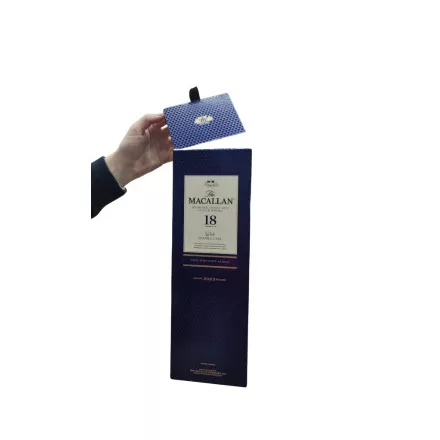 The Macallan 18 éves Double Cask 2023 Scotch Whisky 0,7l 43% DD SÉRÜLT