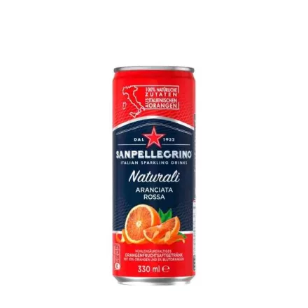 San Pellegrino Aranciata Rossa 0,33l 1/24 CAN DRS
