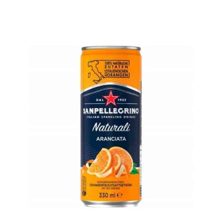 San Pellegrino Aranciata 0,33l CAN 1/24 DRS