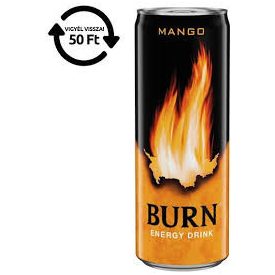 KH 0,25l CAN Burn Mangó 1/12 DRS