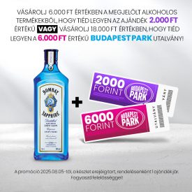 Bombay Sapphire gin 1L 40% DRS