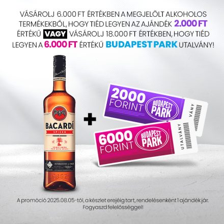 Bacardi Spiced rum 1L 35% DRS