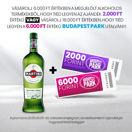 Martini Extra Dry Vermuth 1L 18% DRS
