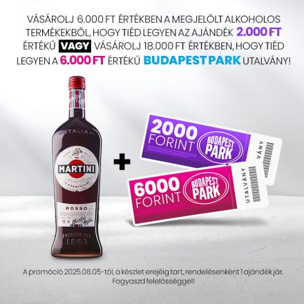 Martini Rosso Vermuth 1L 15% DRS