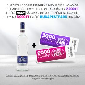 Finlandia vodka 1L 40% DRS