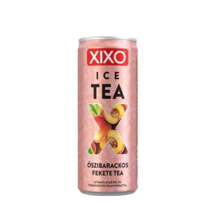 Xixo Ice Tea Őszibarack 250ml CAN 1/24 DRS