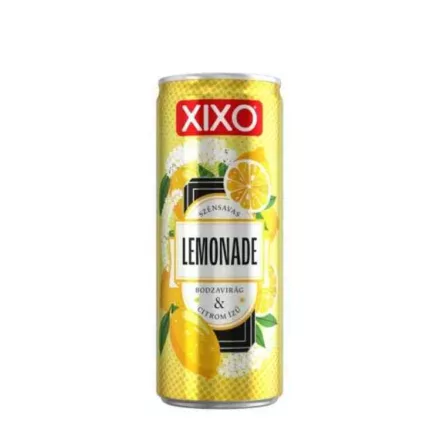 Xixo Lemonade bodza-citrom 250ml CAN DRS
