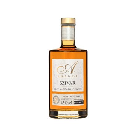 Agárdi Szivar Aszútörköly pálinka 45% 0,5l DRS