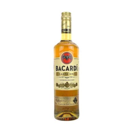 Bacardi Gold Carta Oro rum 1L 37,5% DRS