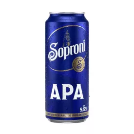 Soproni APA sör 0,5l 5,5% dob. DRS