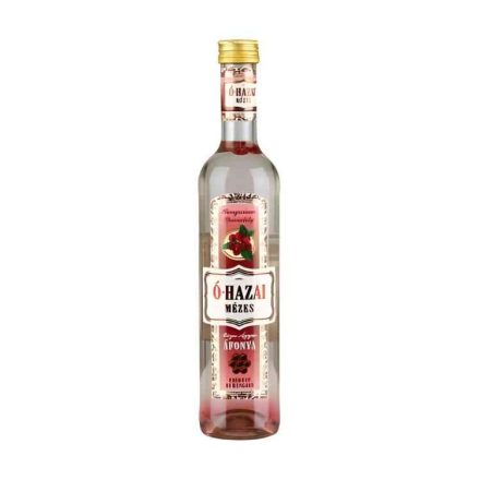 Ó-Hazai Mézes Áfonya likőr 0,5l 30% DRS
