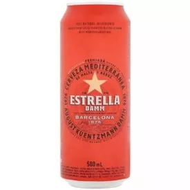 Estrella Damm sör 0,5l 4,6% dob. DRS