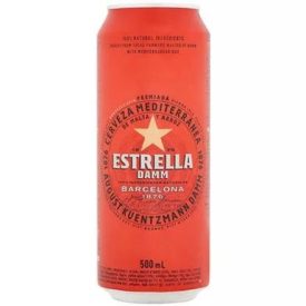 Estrella Damm sör 0,5l 4,6% dob. DRS